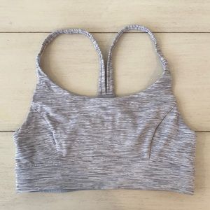 Lululemon Racerback Bra - grey - size 4